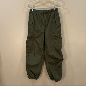 TNA Dark Green Cargo Pants